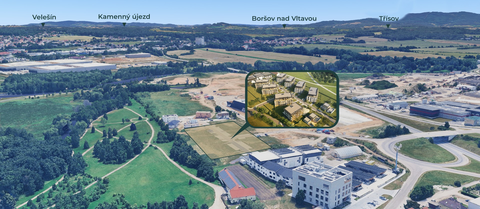 Umístění projektu Plánský jez