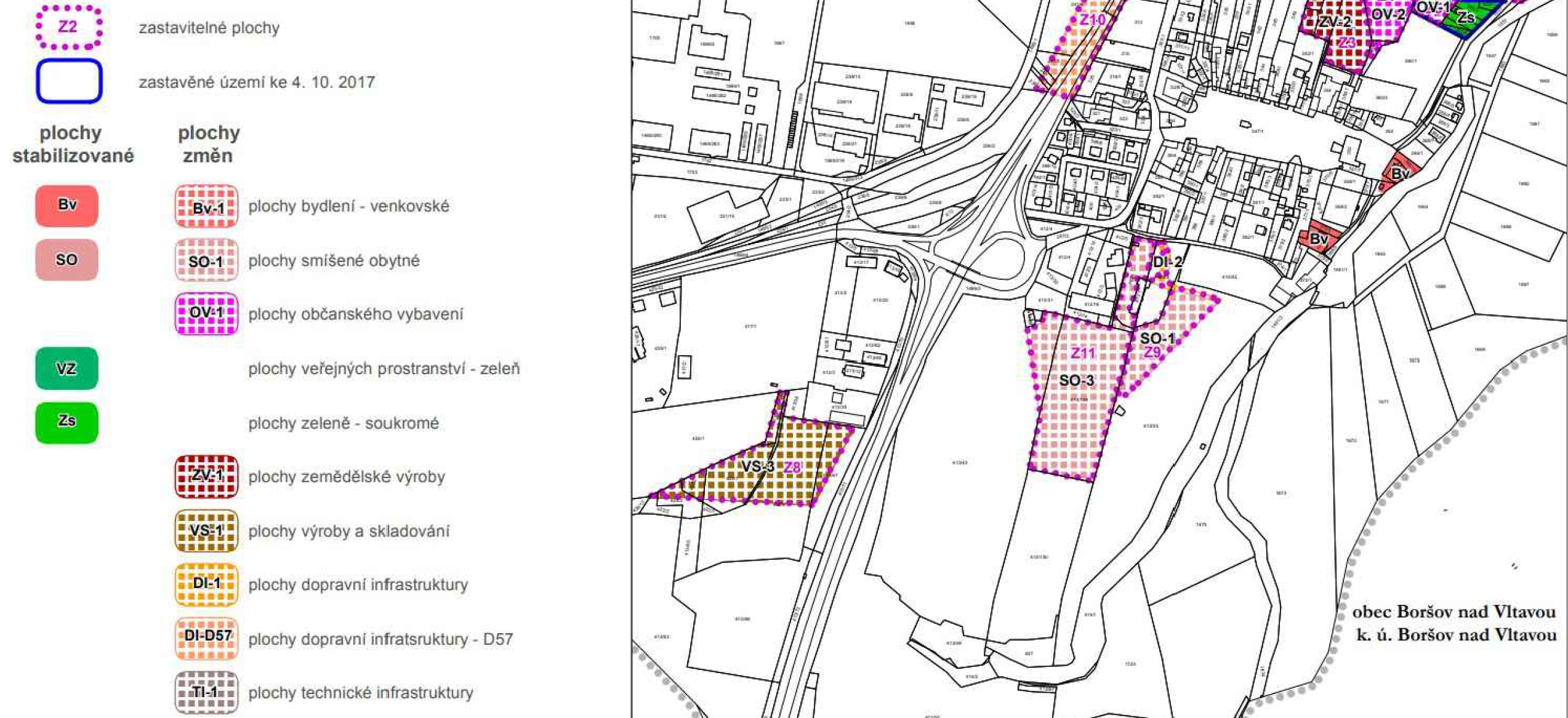 Mapa širších vztahů
